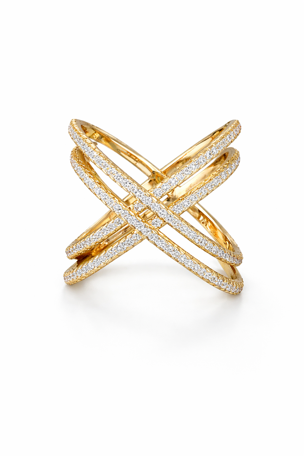 The Crisscross Ring (gold)